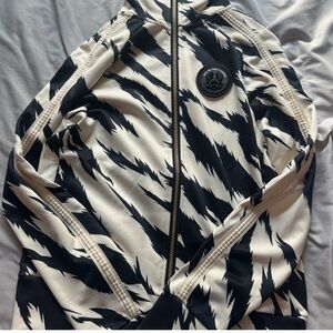 Black and White Track Jacket